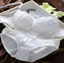 Pack Of 2 Imported Stuff Medium Padded Non-Wired Pushup Bra & Panty Set