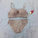 Pack Of 2 Imported Stuff Medium Padded Non-Wired Pushup Bra & Panty Set