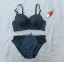 Pack Of 2 Imported Stuff Medium Padded Non-Wired Pushup Bra & Panty Set