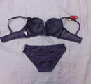 Pack Of 2 Imported Stuff Medium Padded Non-Wired Pushup Bra & Panty Set
