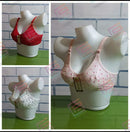 PACK OF 2 STRETCHABLE COTTON DOUBLE LAYERED NON WIRED PRINTED BRA