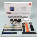 Ultra Smart Watch With Earbuds Waterproof For Men And Womens