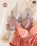 🌹 Pack of 2 Imported Elegant Lace Charm – Push-Up Bras 🌹