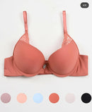 🌹 Pack of 2 Imported Elegant Lace Charm – Push-Up Bras 🌹