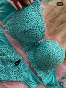 💎 Pack of 2 Royal Elegance – Full Lace Bra & Panty Set 💎