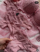 💎 Pack of 2 Royal Elegance – Full Lace Bra & Panty Set 💎