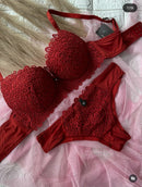 💎 Pack of 2 Royal Elegance – Full Lace Bra & Panty Set 💎