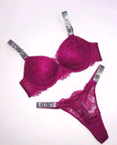 🔥 Pack of 2 | Victoria’s Secret Luxe Lace Bra Panty Set 🔥