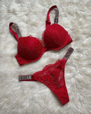 🔥 Pack of 2 | Victoria’s Secret Luxe Lace Bra Panty Set 🔥