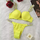 🌈 Pack of 2 | Victoria’s Secret Neon Glow Bra & Panty Set 🌈