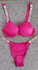 🌈 Pack of 2 | Victoria’s Secret Neon Glow Bra & Panty Set 🌈