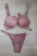 🌈 Pack of 2 | Victoria’s Secret Neon Glow Bra & Panty Set 🌈