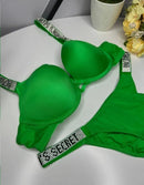 🌈 Pack of 2 | Victoria’s Secret Neon Glow Bra & Panty Set 🌈