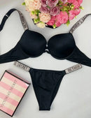 🌈 Pack of 2 | Victoria’s Secret Neon Glow Bra & Panty Set 🌈